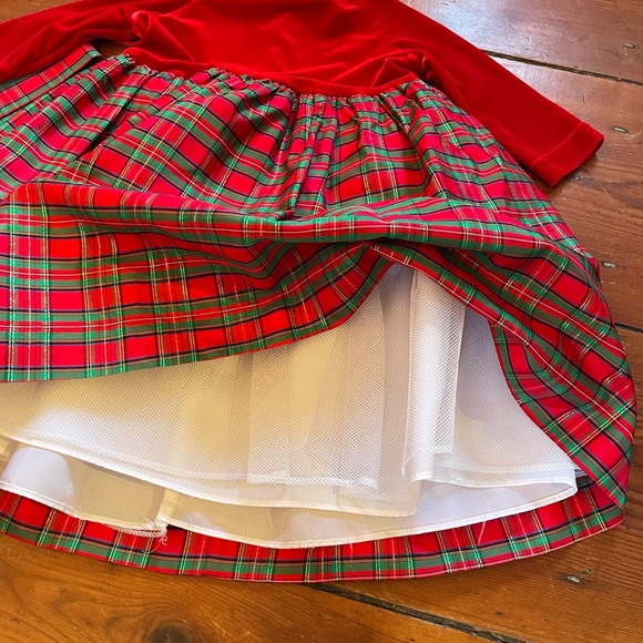 Mimi & Coco Adorable Red & Green dress size 2T - Picture 4 of 6